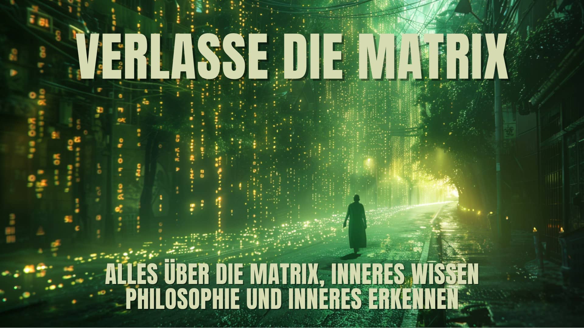 raus aus der matrix verlasse die matrix inneres wissen